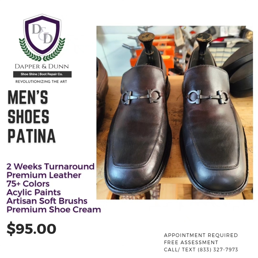 Patina Services Men's Shoes-Boots